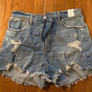 NWT CURVE LOVE high rise mom shorts. Size 29